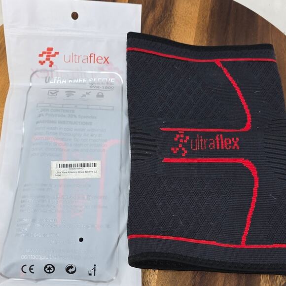 UltraFlex Bundle of 2 Ultra Knee Sleeve SYK-1800 1 New - 1 Pre-Owned - Picture 2 of 2